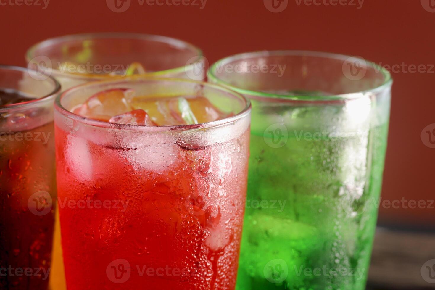 Carbonated water in glass fizzy and refreshing every drop photo