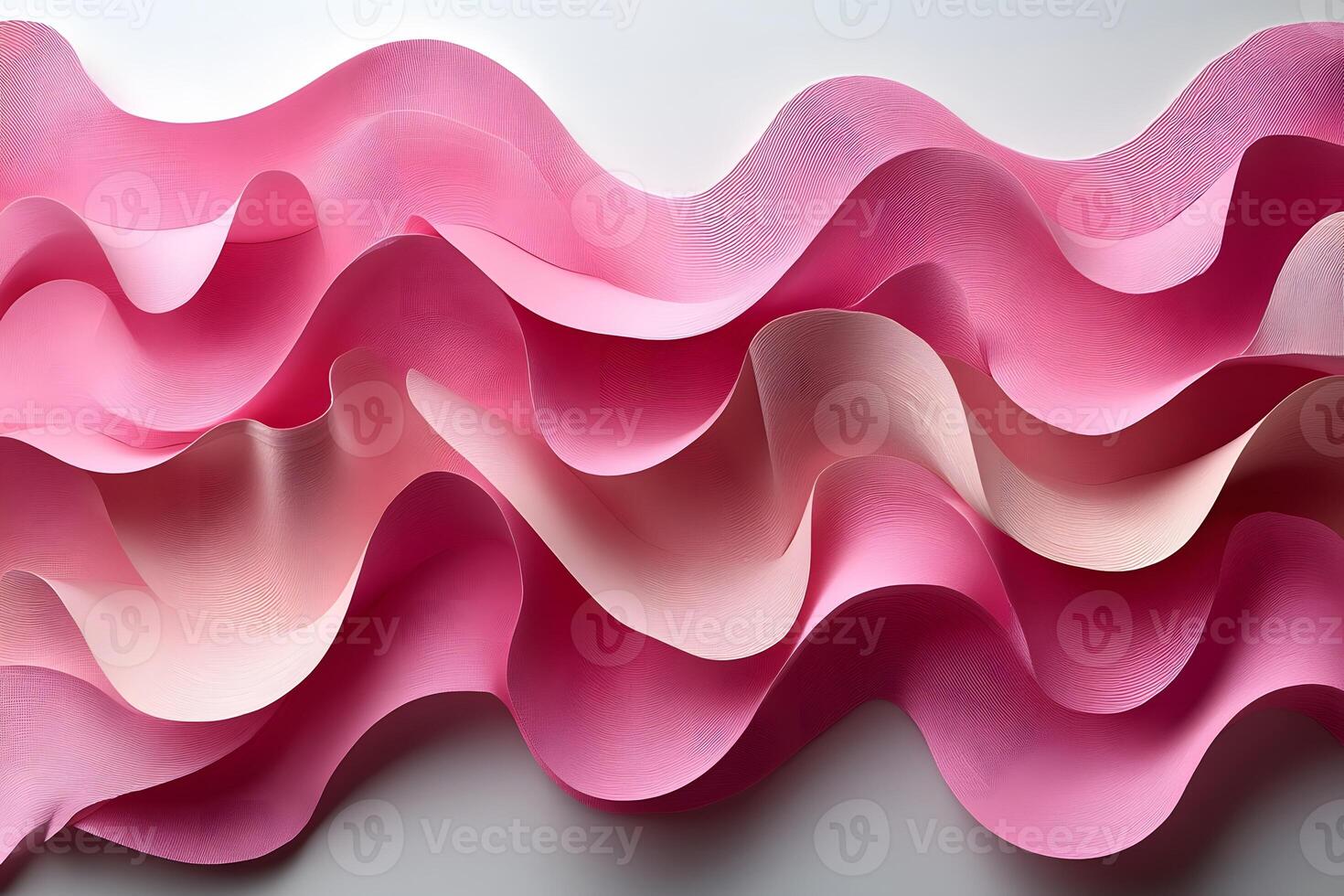 Abstract Pink Wave Patterns for Modern Art and Design Projects photo