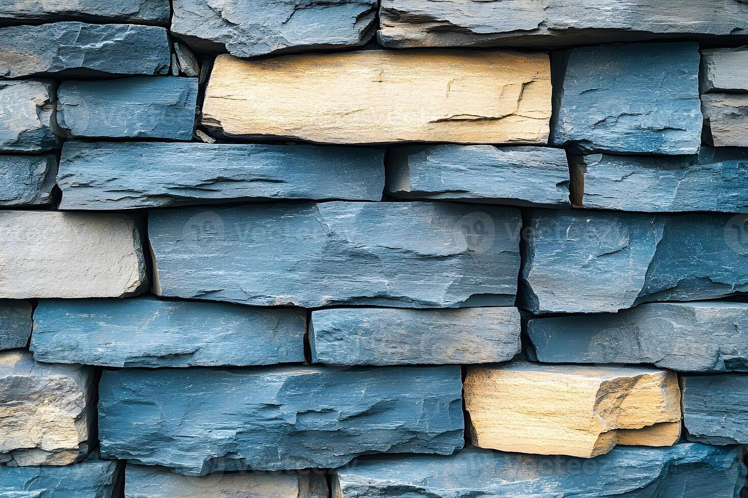Textured Stone Wall for Architecture and Design Concepts photo