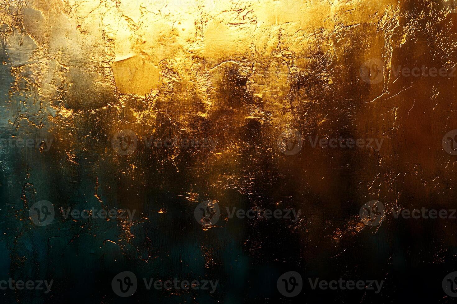 Golden Abstract Texture with Metallic Sheen for Modern Wall Art and Design photo