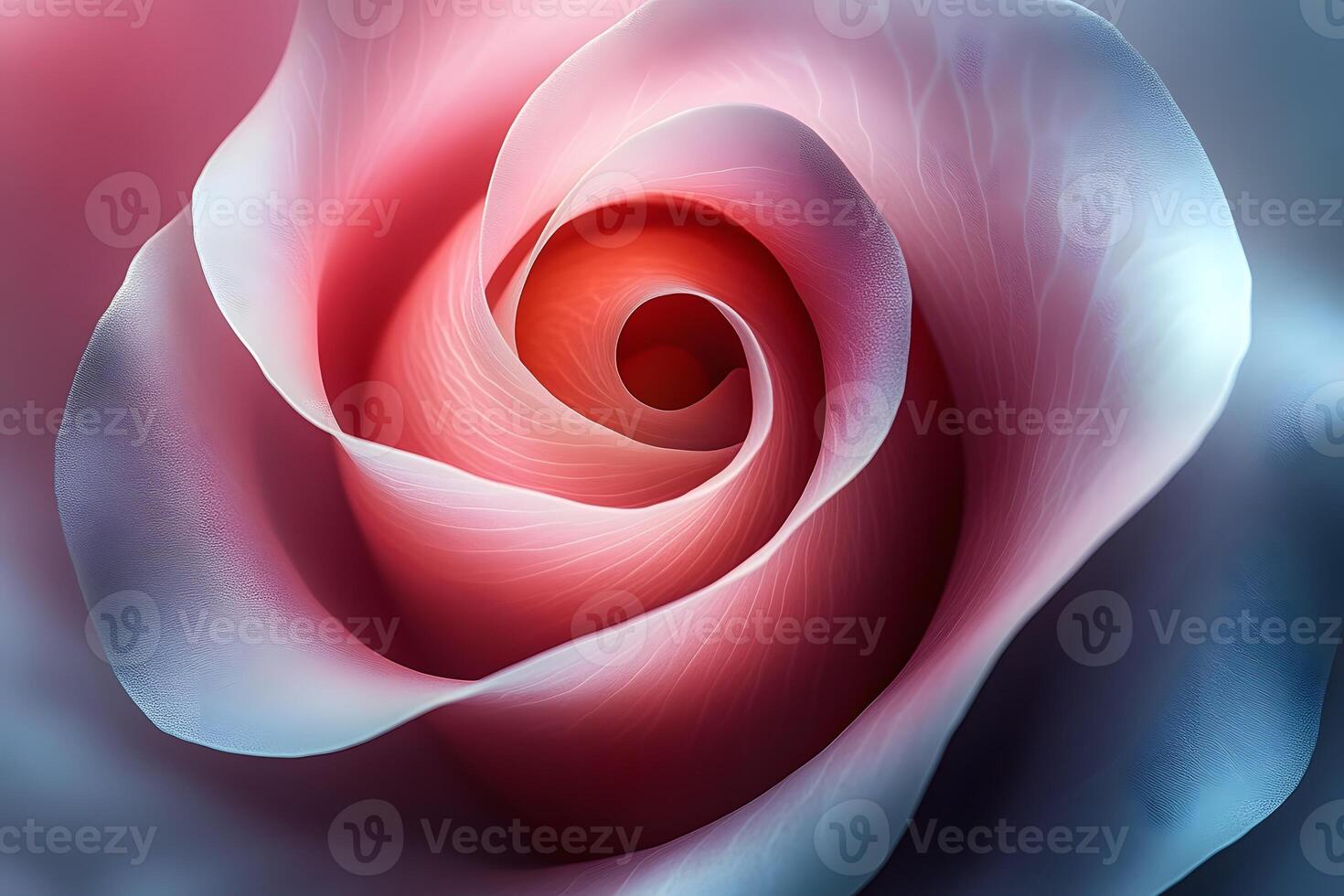 Elegant Rose Petal Swirl - Nature's Patterns for Artistic and Design Inspirations photo
