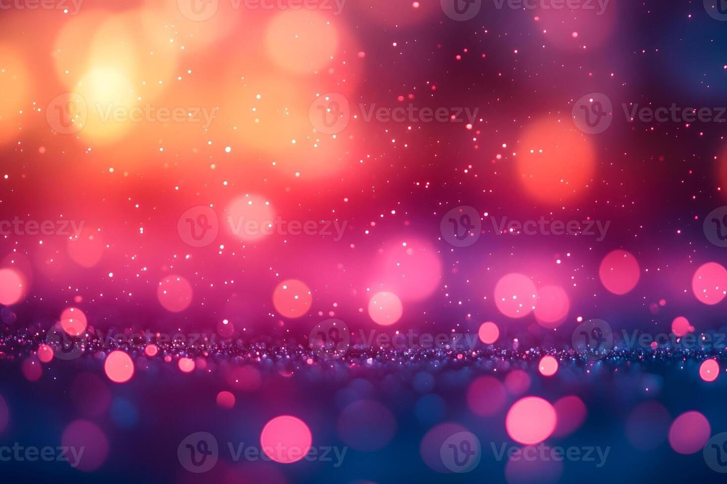 Abstract Colorful Bokeh Background for Creative Design and Holiday Celebrations photo