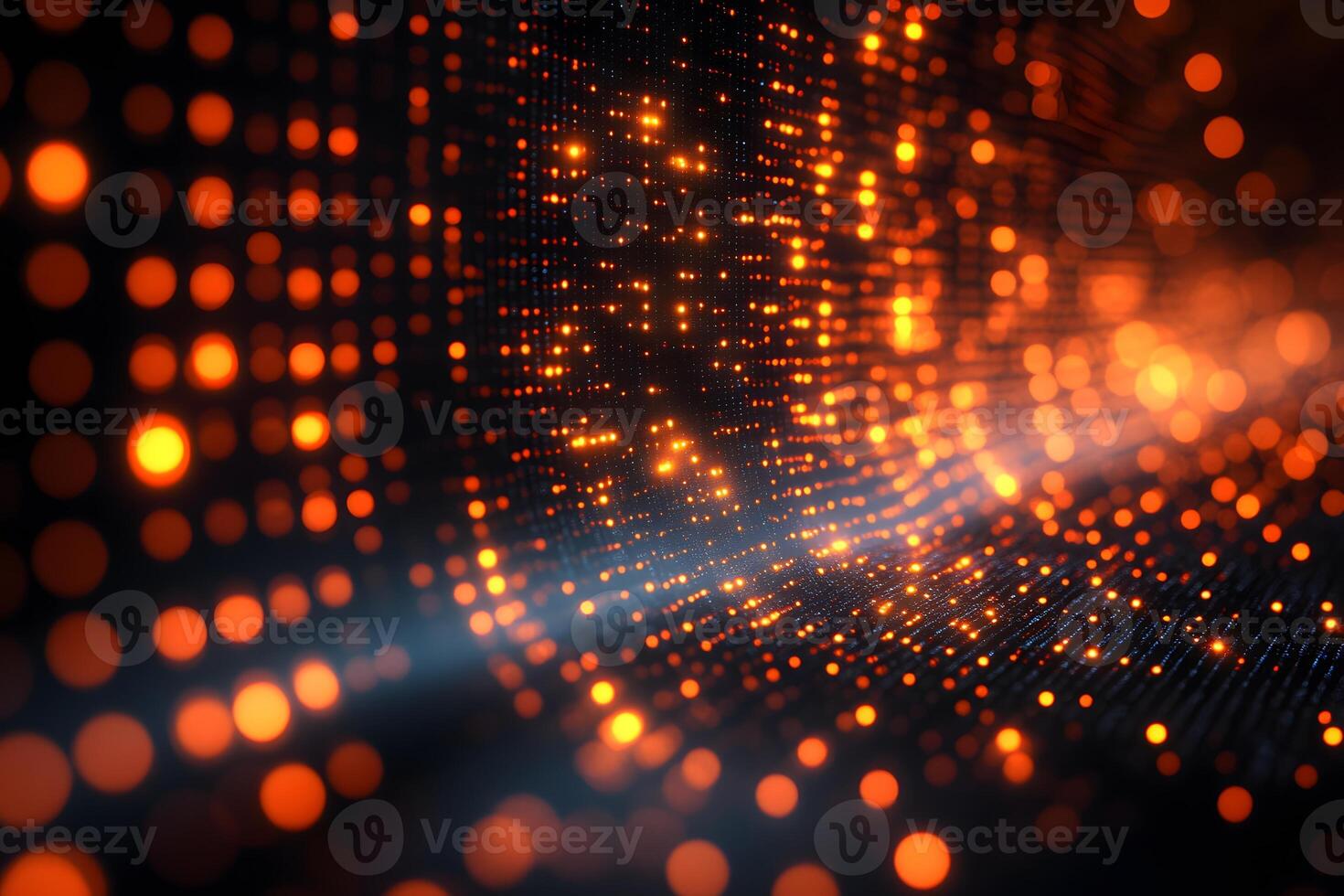 Futuristic Glowing Abstract Pattern for Technology and Digital Design photo