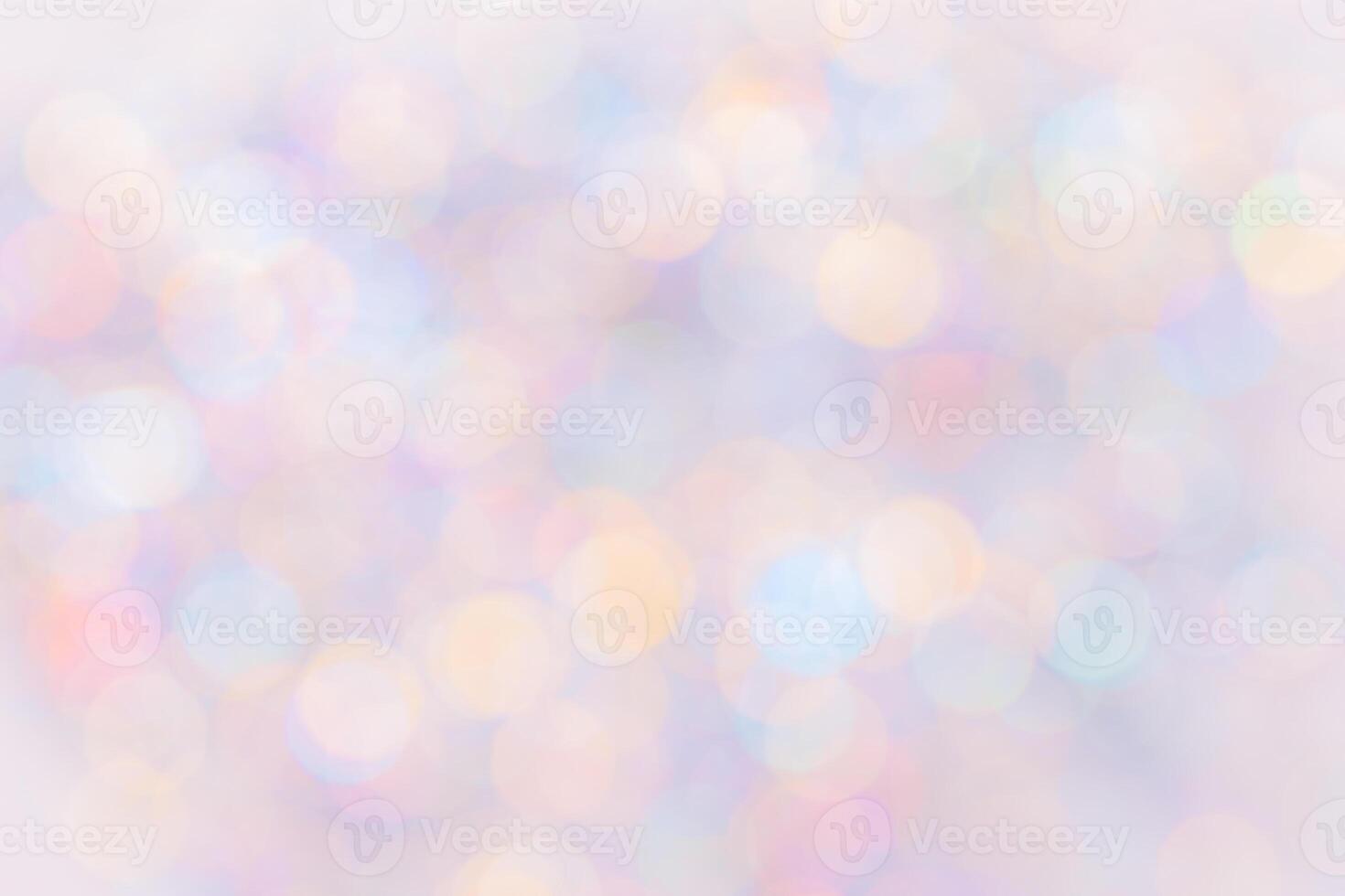 Colorful Bokeh Lights as Soft Pastel Background, Abstract bokeh background, natural flare from lights, blurred round texture as holiday backdrop, celebration photo with optical effect