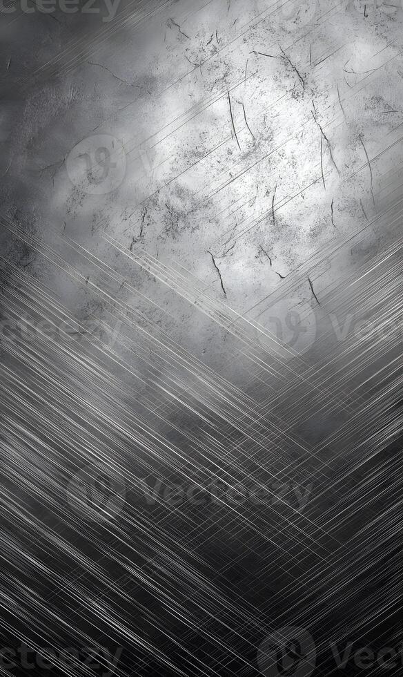 Abstract metallic texture with diagonal lines creating a modern industrial design aesthetic background display photo
