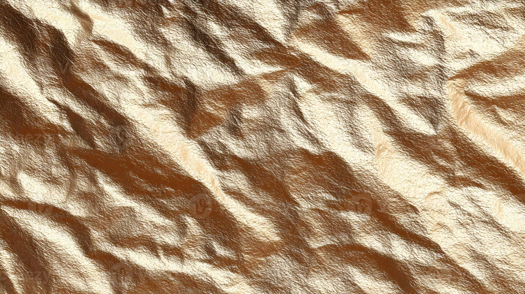 Abstract texture showcasing a gold surface with an elegant appearance of light and shadow interplay photo
