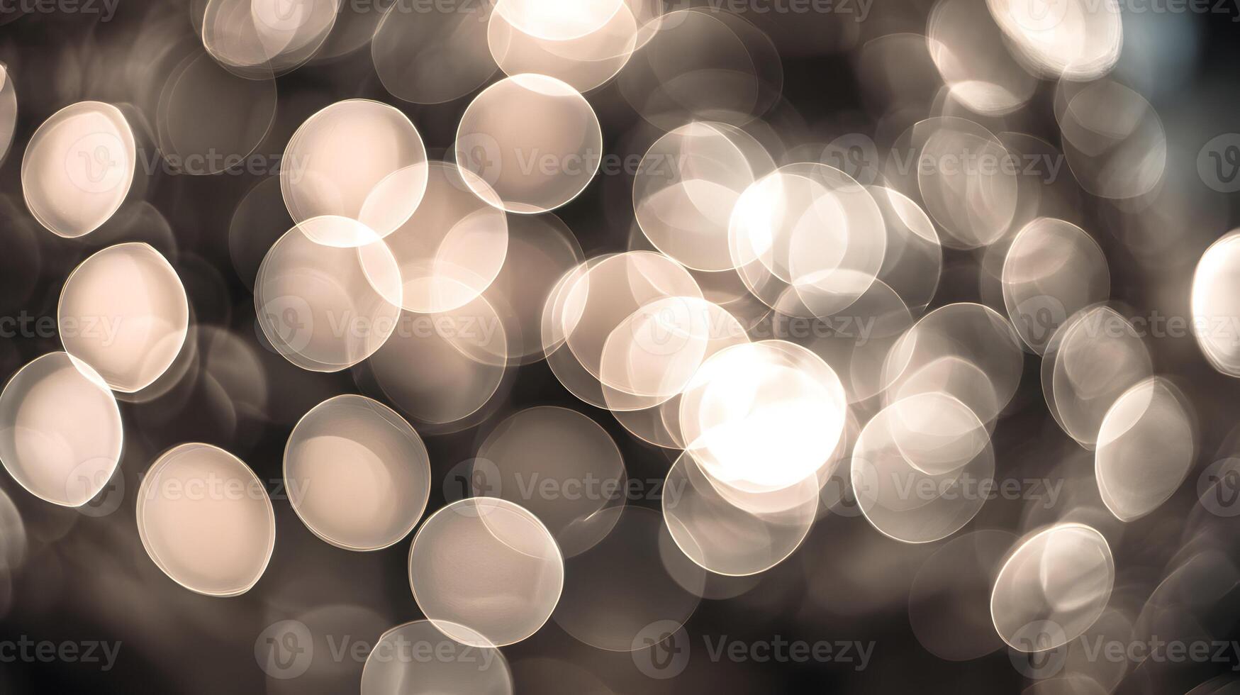 Abstract circles of light create a soft dreamy background evoking feelings of warmth and calmness and magic photo