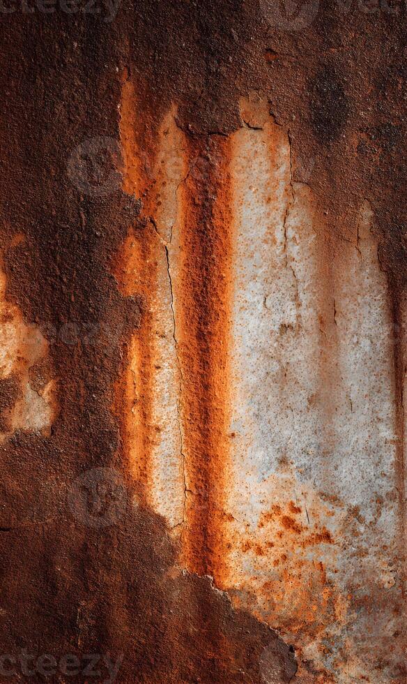 Eroded rock face texture revealing earthy hues and geological patterns of time and nature's artistry photo