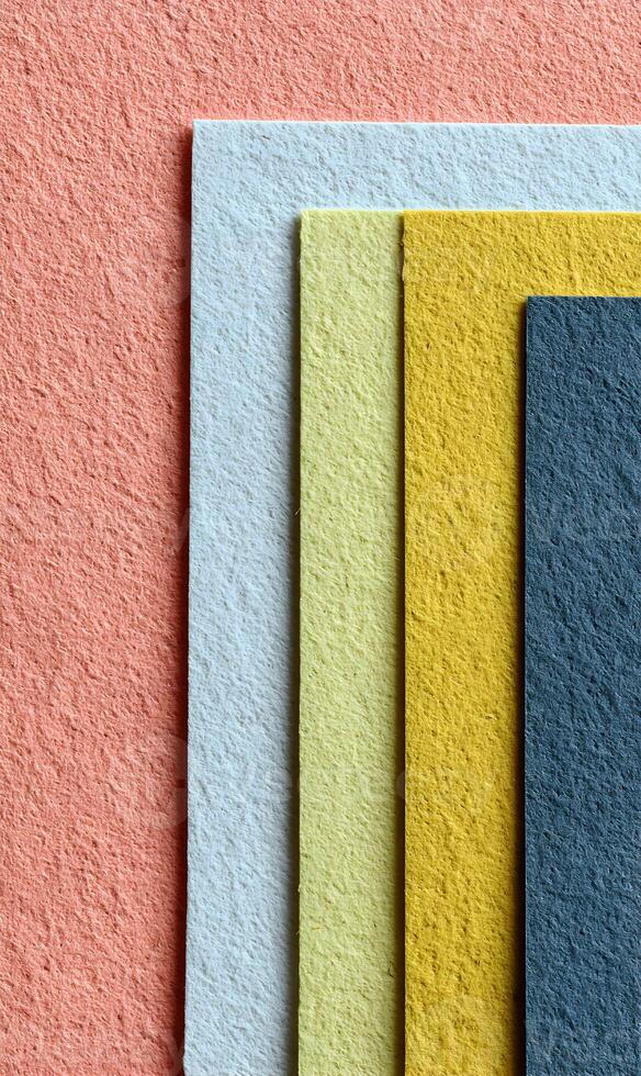Abstract textures in layered arrangement create a modern and minimalist composition perfect for design projects artistic expression photo