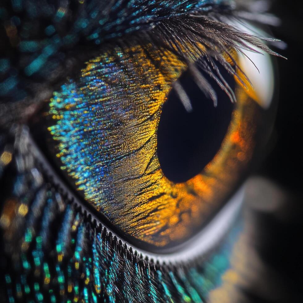 Spectacular Shimmering Ocular Display at Peak Brilliance photo