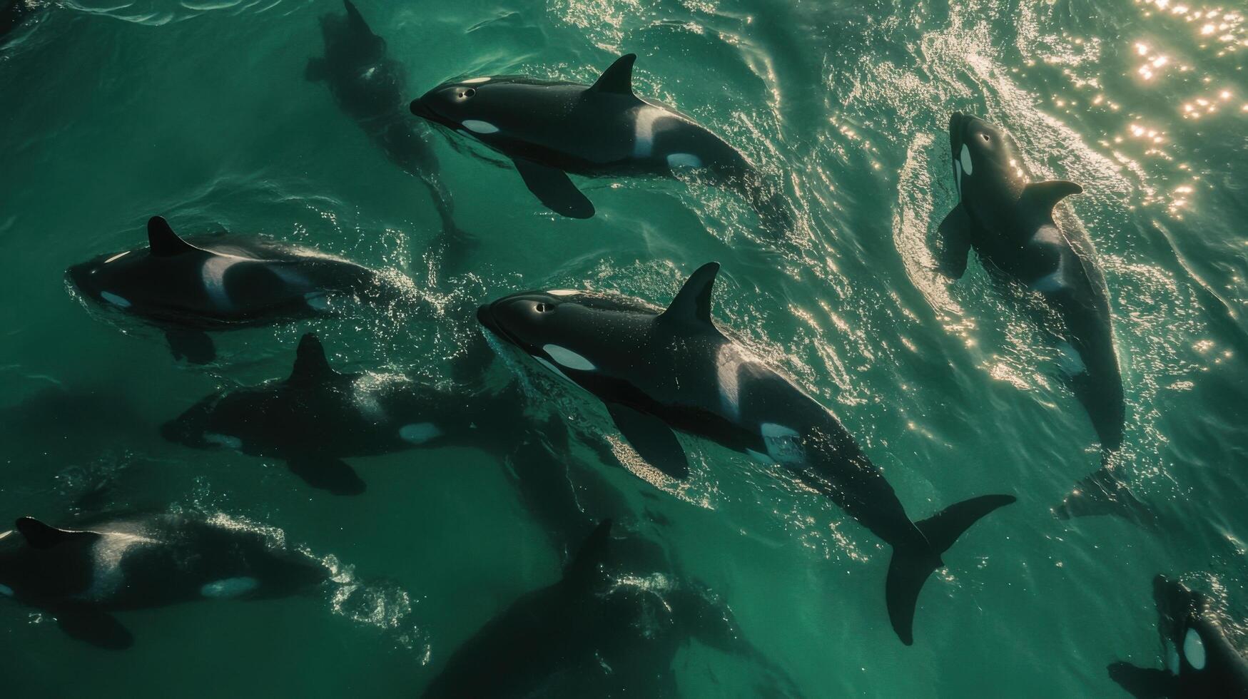 Smart Ocean Predators Passing Down Survival Lessons photo