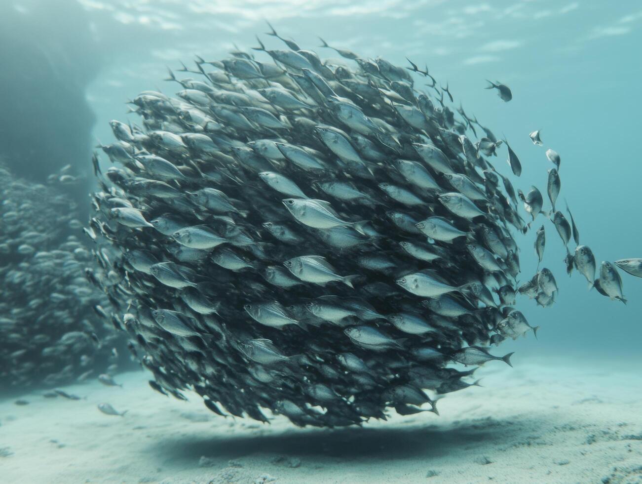 United Silvery Shields Thwarting Fierce Seaborne Hunters photo