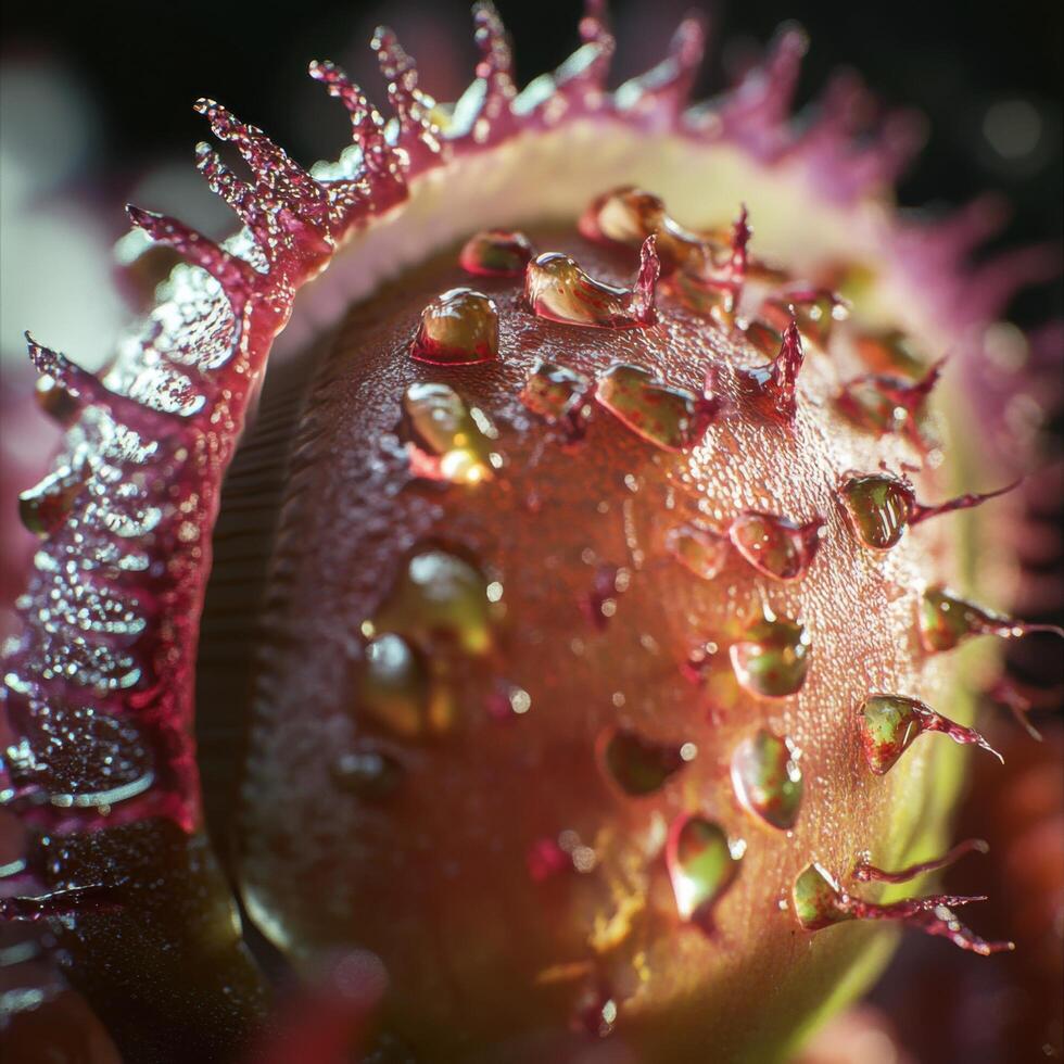 Wicked Carnivorous Process Breaking Down Summer Bugs photo