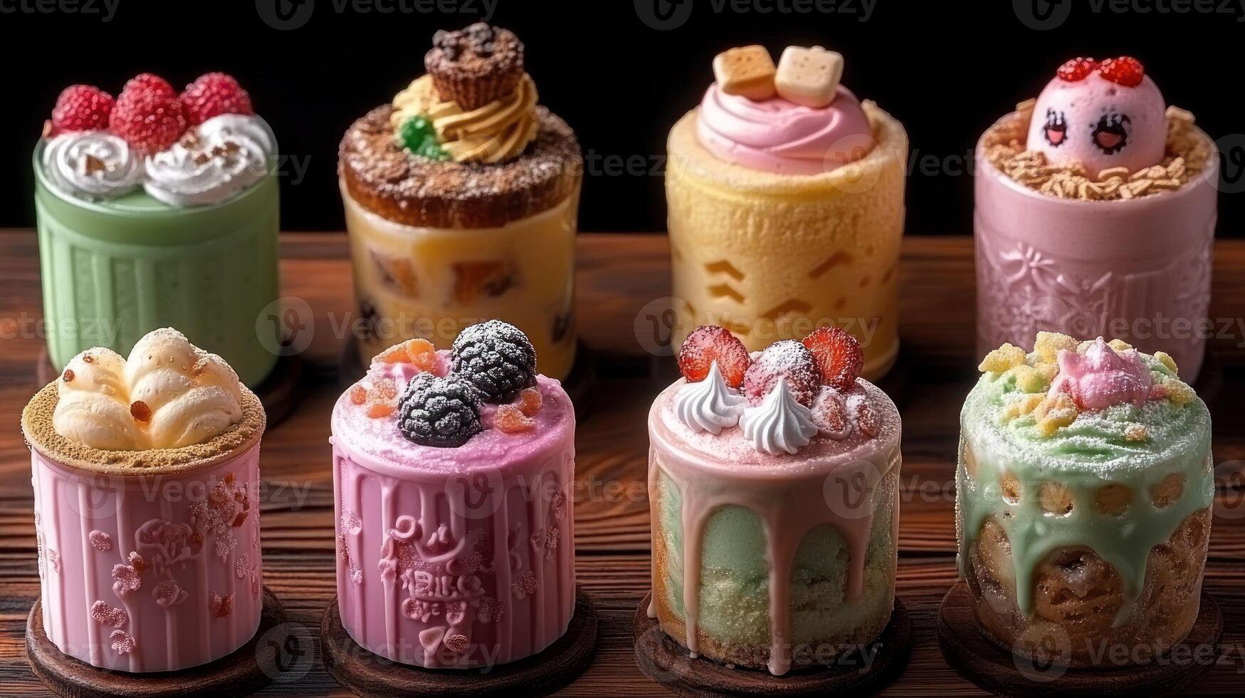 Miniature Dessert Tower photo