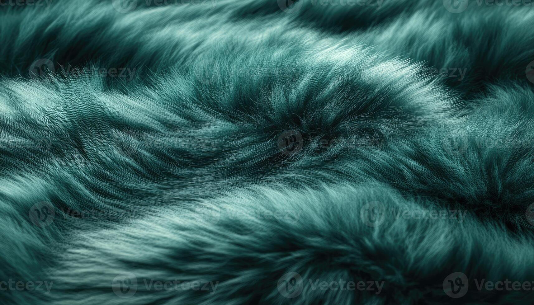 Teal Fur Texture Soft Fluffy Texture Background photo