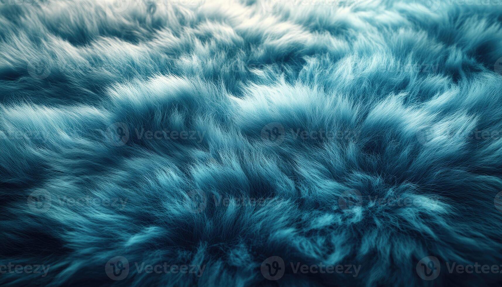 Teal Fur Texture Soft Fluffy Abstract Background photo