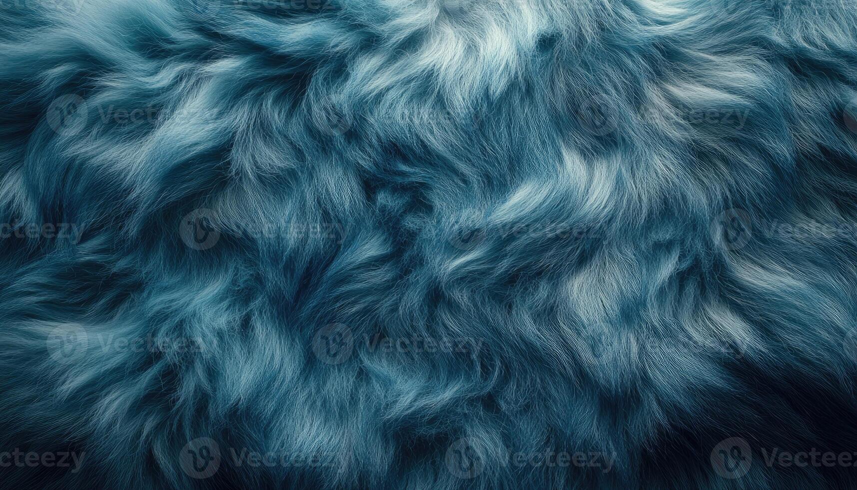 Abstract Teal Fur Background Image photo