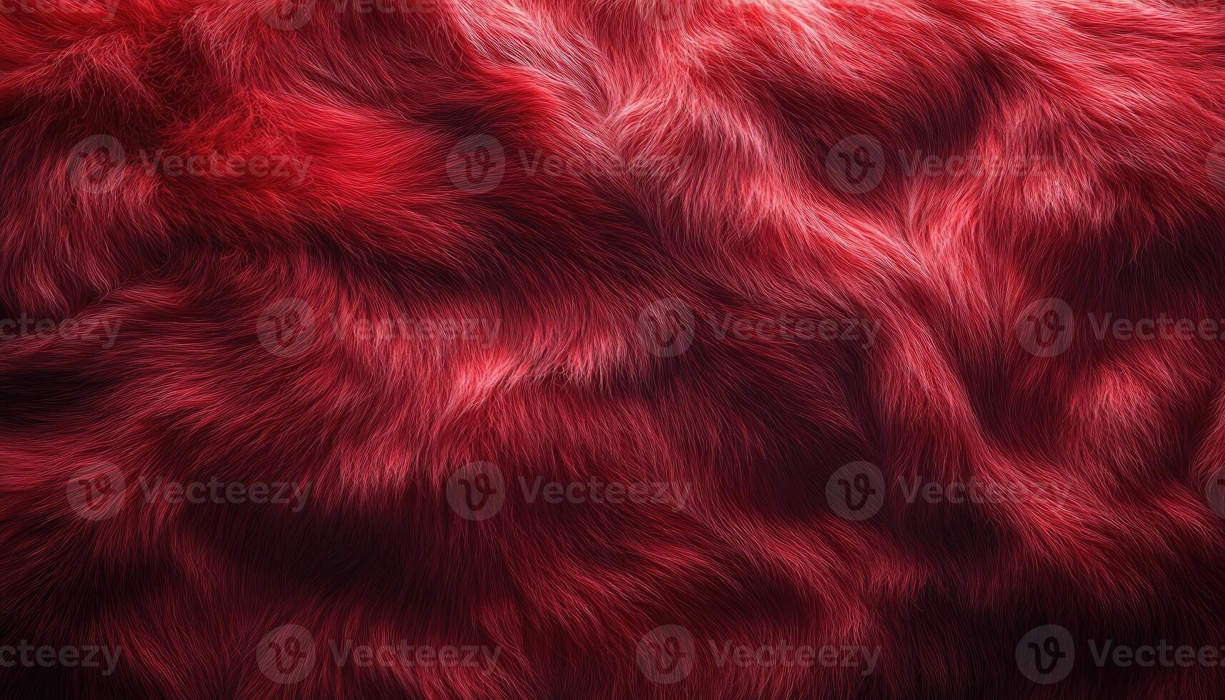 Deep Red Fur Texture Abstract Background photo
