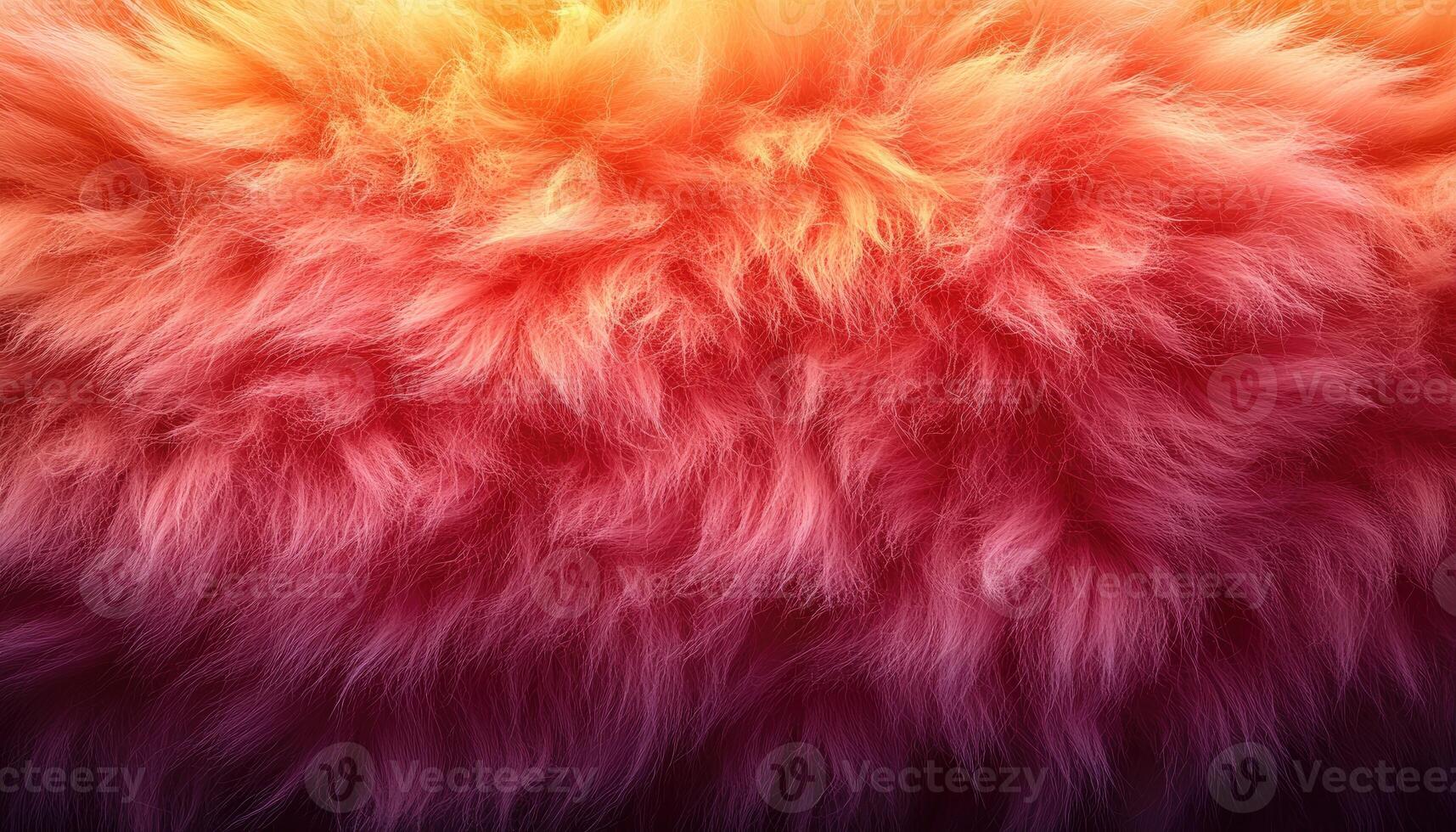 Warm Colored Fur Gradient Texture Background photo