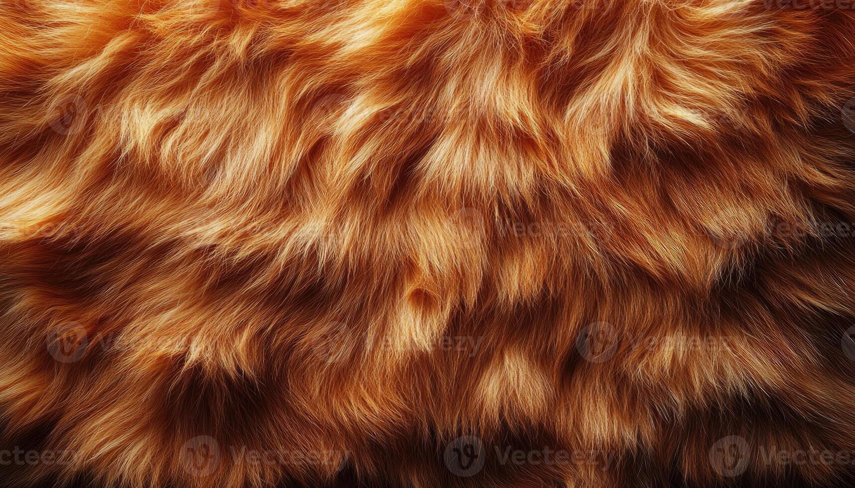Rich Orange Fur Texture Background Image photo