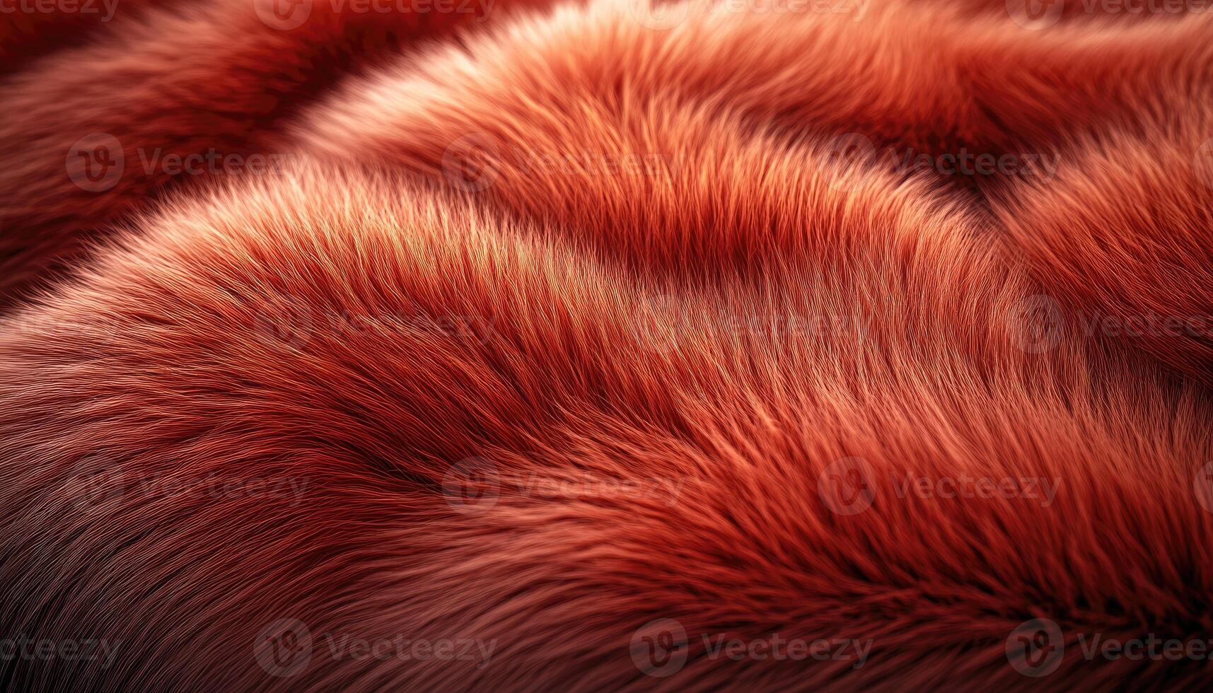 Rich Red Fur Texture Abstract Background Image photo