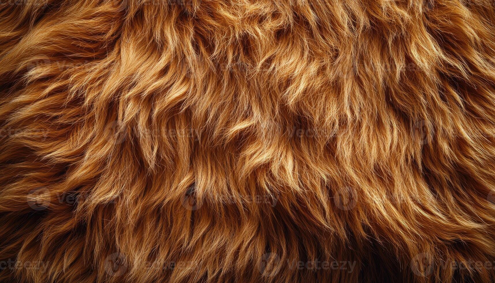 Rich Auburn Fur Texture Background Image photo