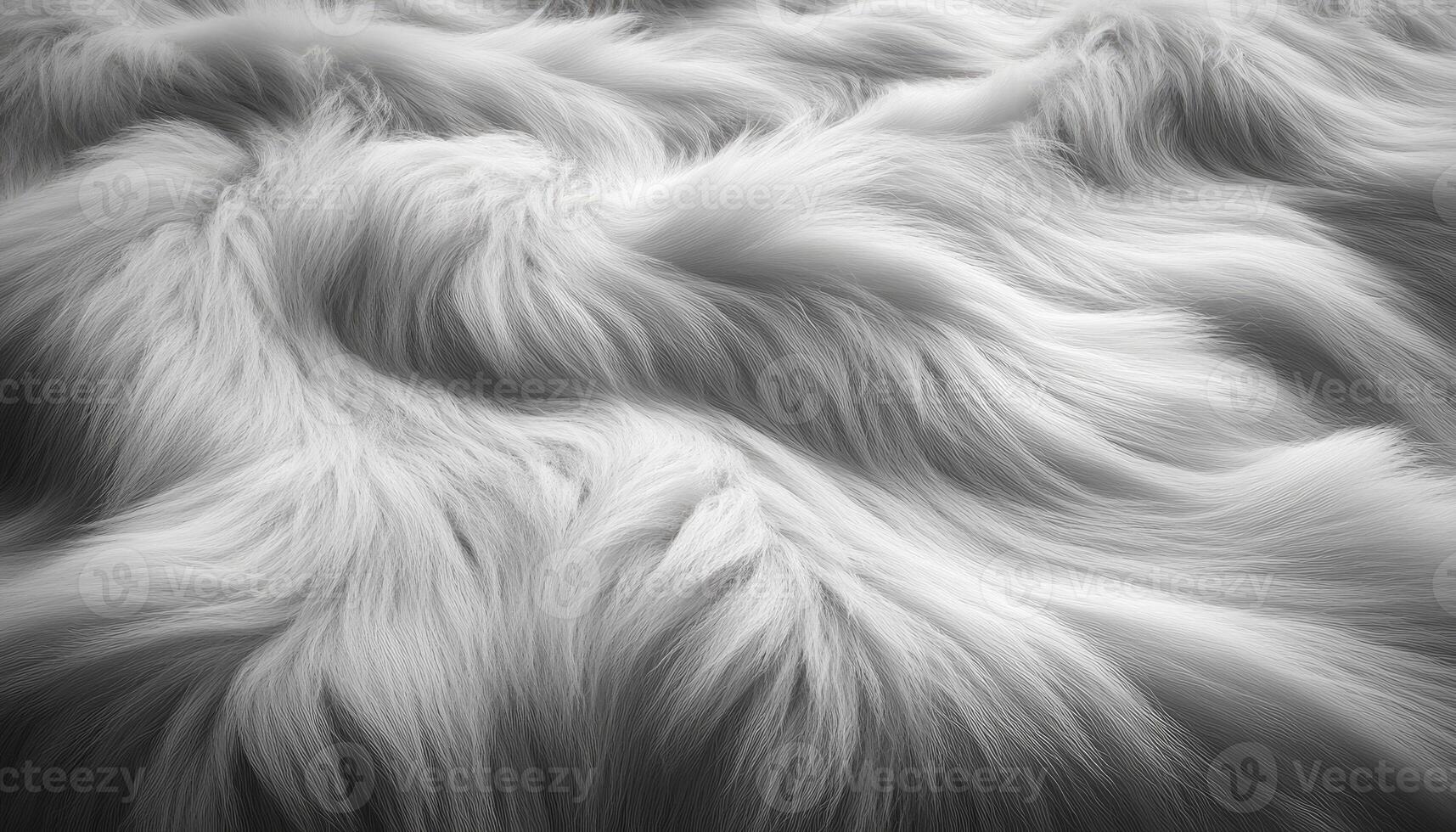 White Fur Texture Abstract Background Image photo
