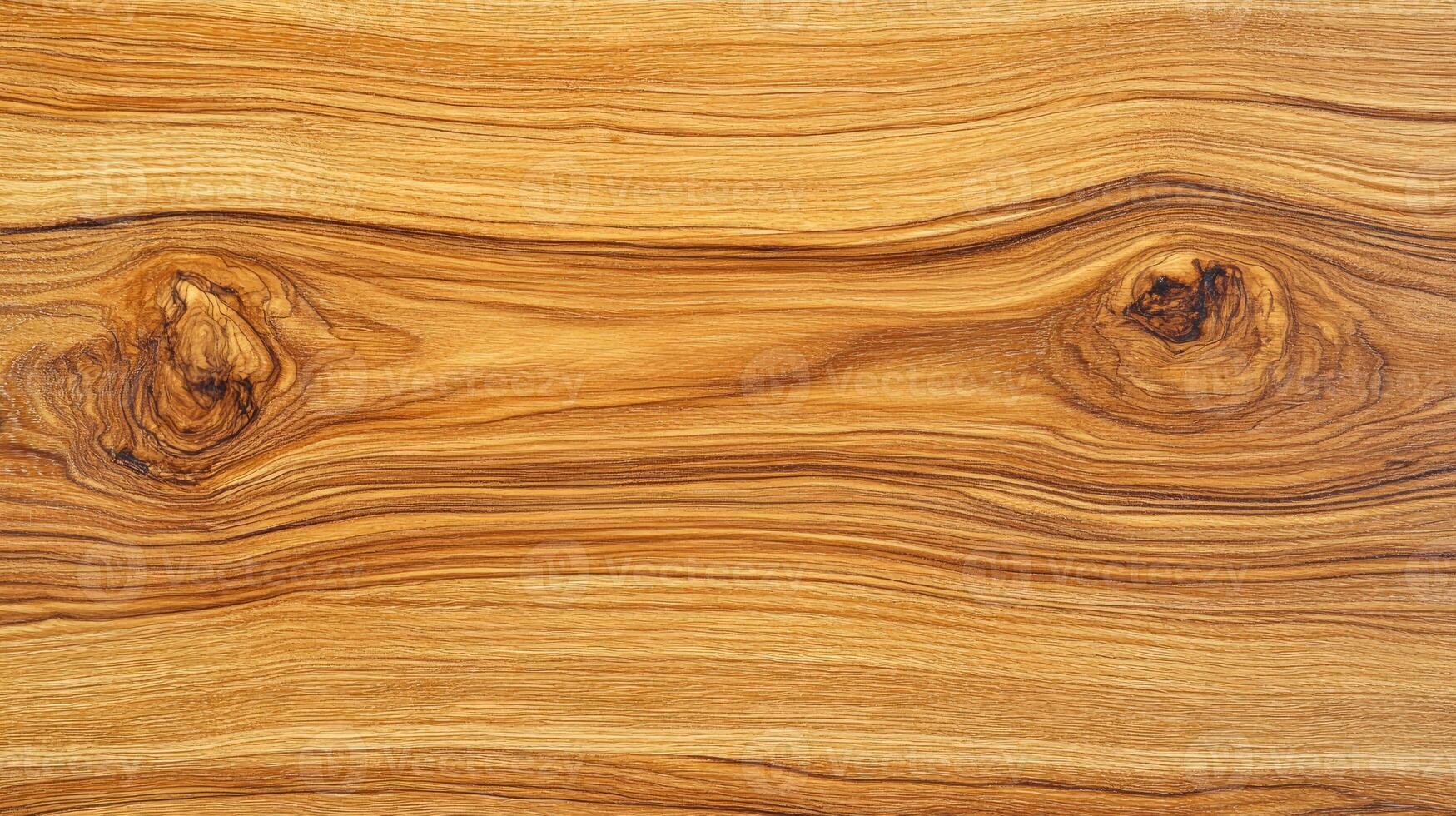 Golden Wood Grain Texture With Knots photo