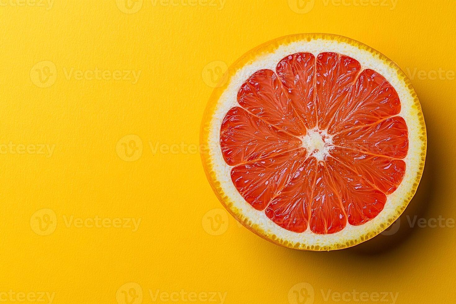 Top view Stock on a vibrant background, flower setting photo