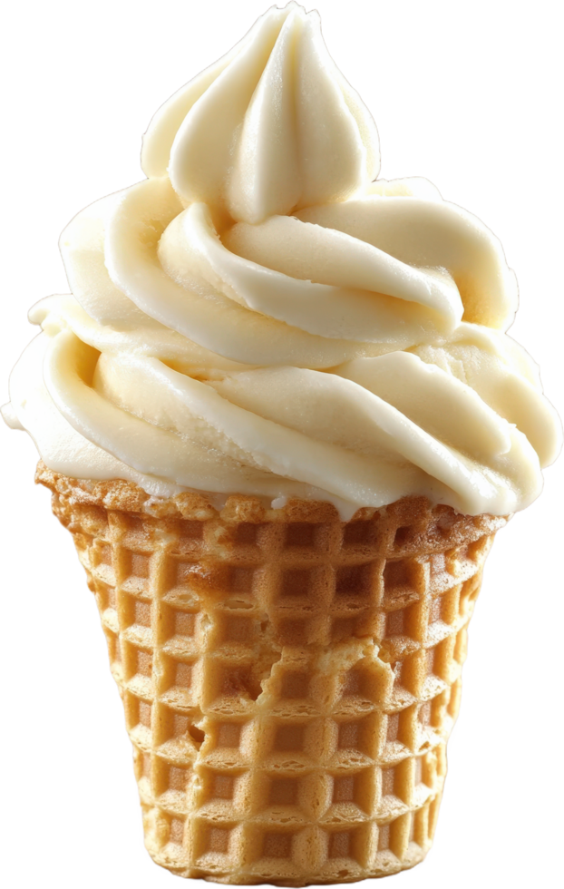 A cupcake with white frosting on top png