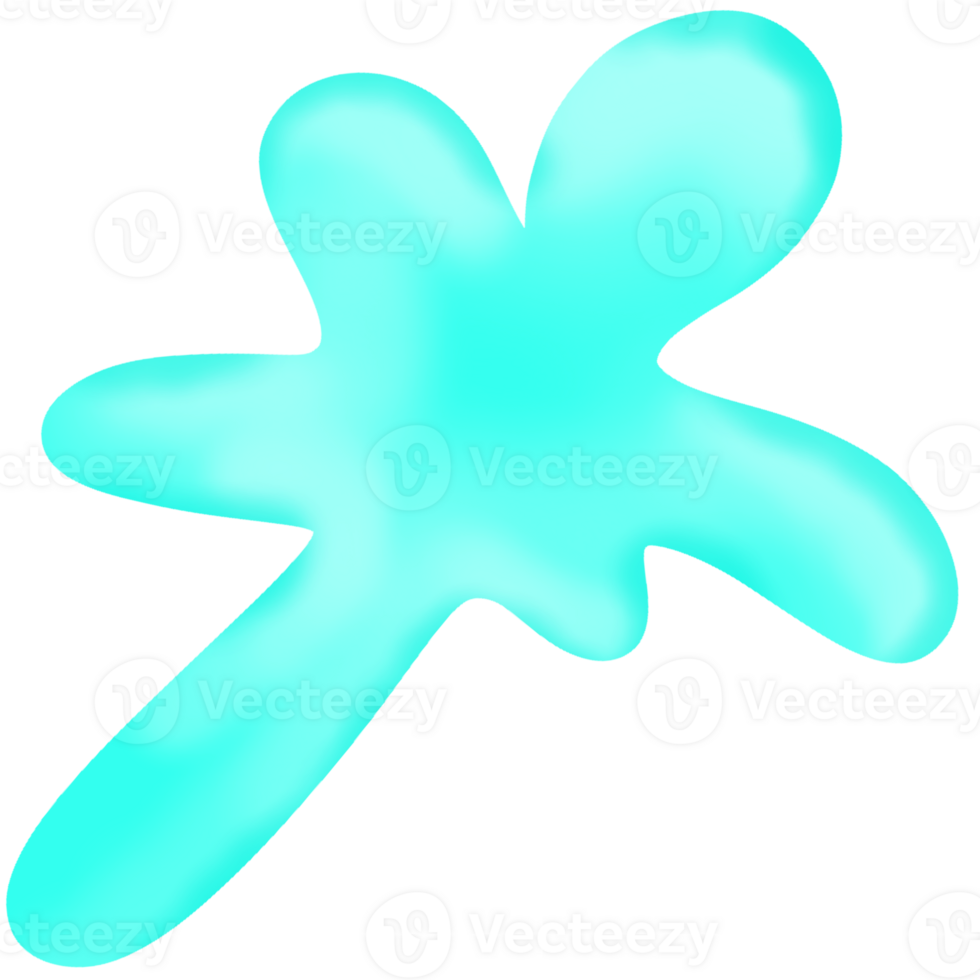 Water splash element png