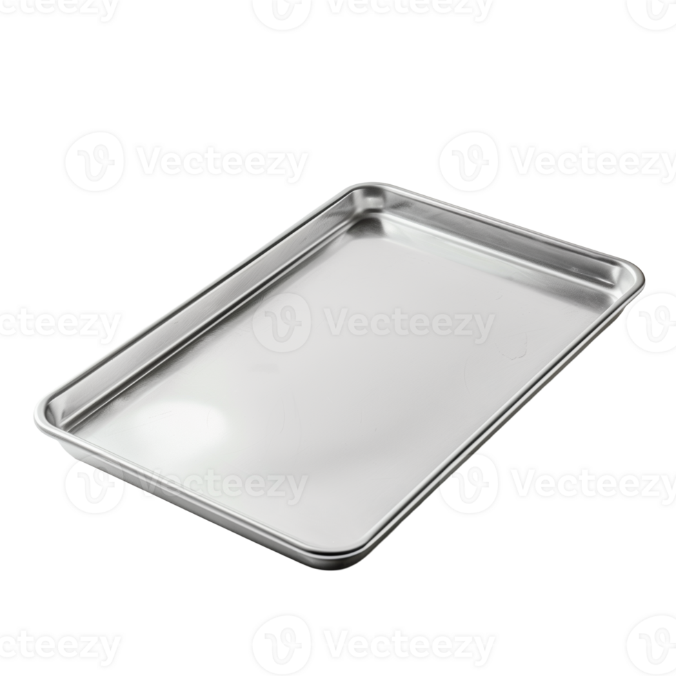 Chef's Baking Sheet on Transparent Background Full View for Culinary and Kitchen Design Projects png