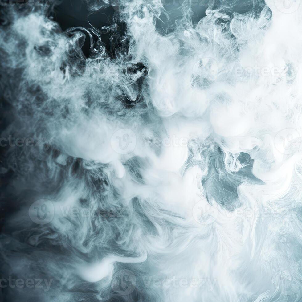 Ethereal mist swirls in the air photo
