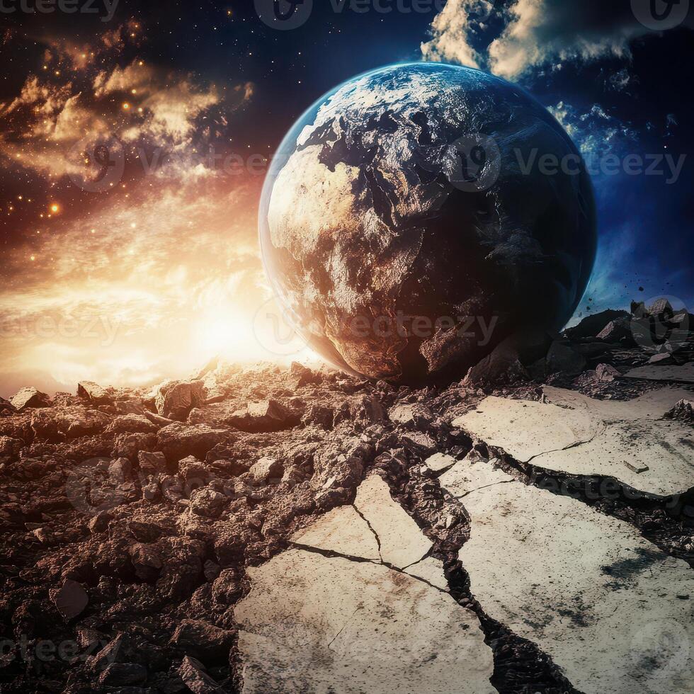 Earths dramatic cosmic transformation photo