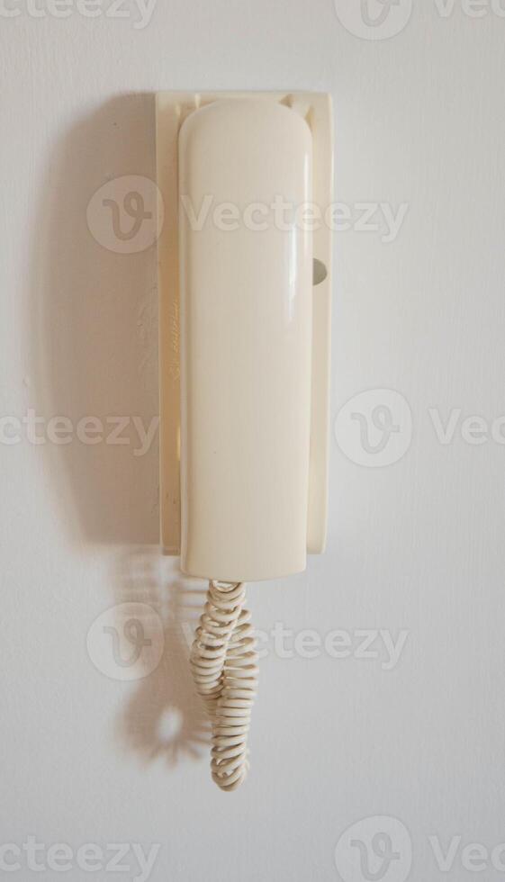 Retro Wall Mounted Intercom Telephone Device photo