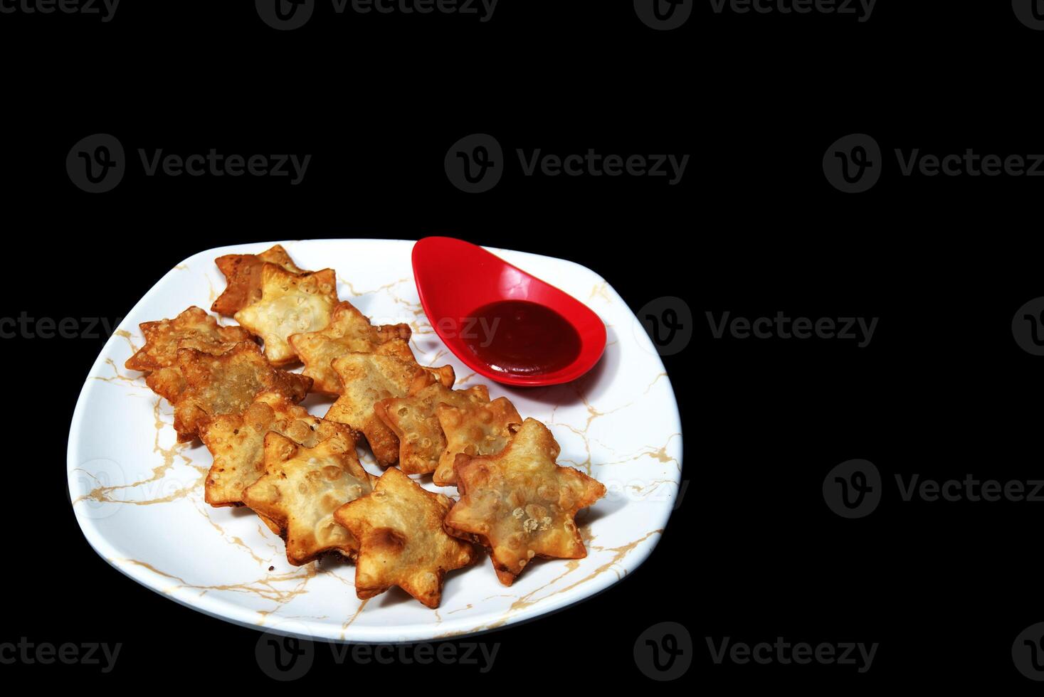 Golden Crisp Aloo Puff Pastries with a Bold Tomato Twist - Perfect for Tea and Elegant Parties photo