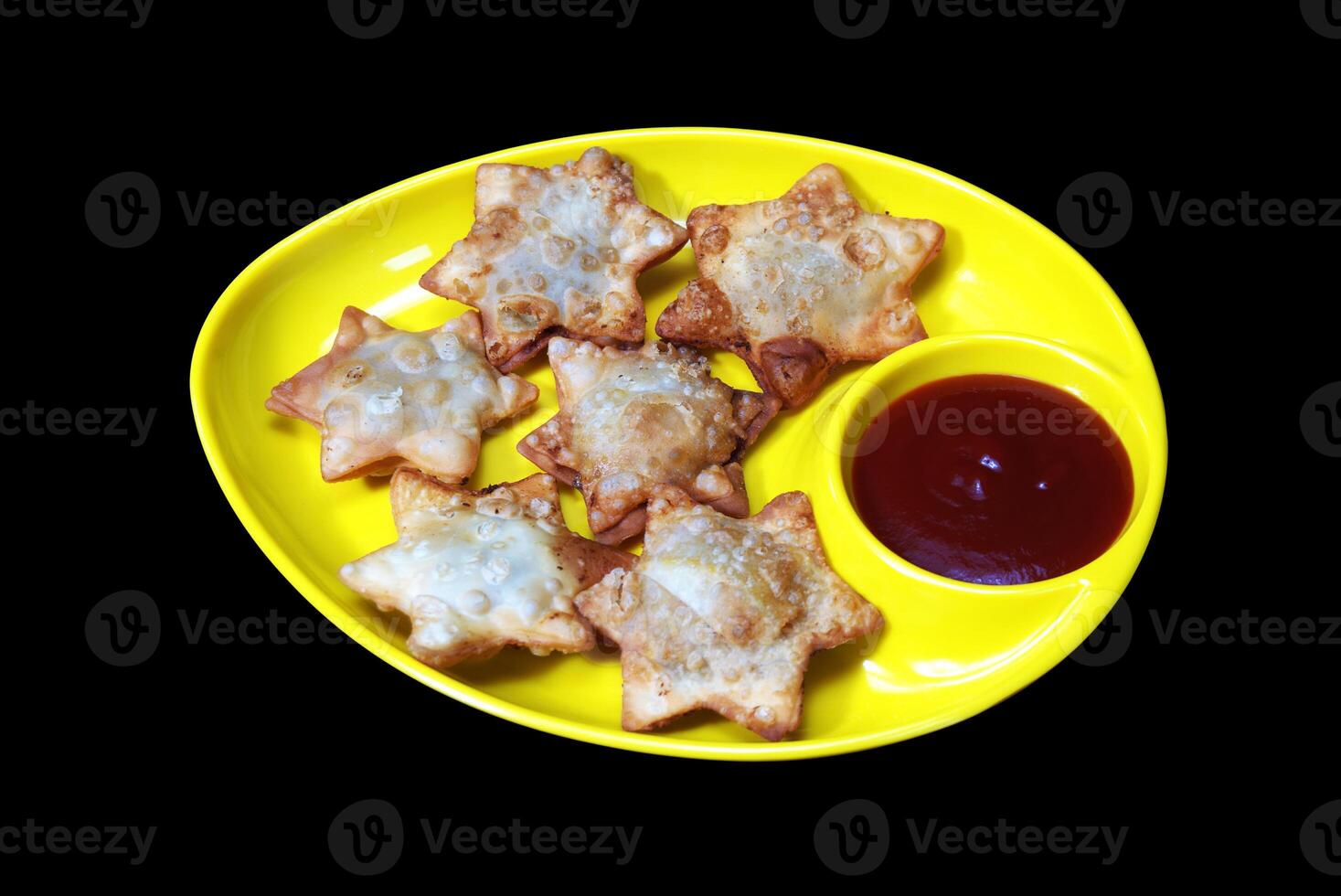 Light and Flaky Starry Aloo Puff Pastry with Rich Tomato Essence - A Perfect Addition to Any Party Spread photo