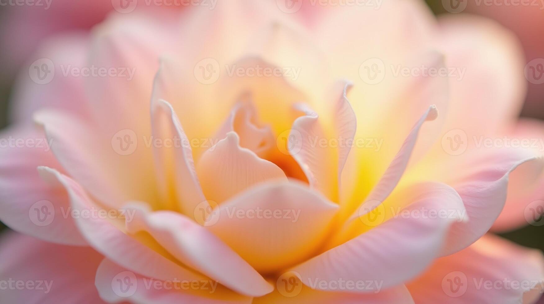 Floral beauty unfolds in soft, pastel hues. photo