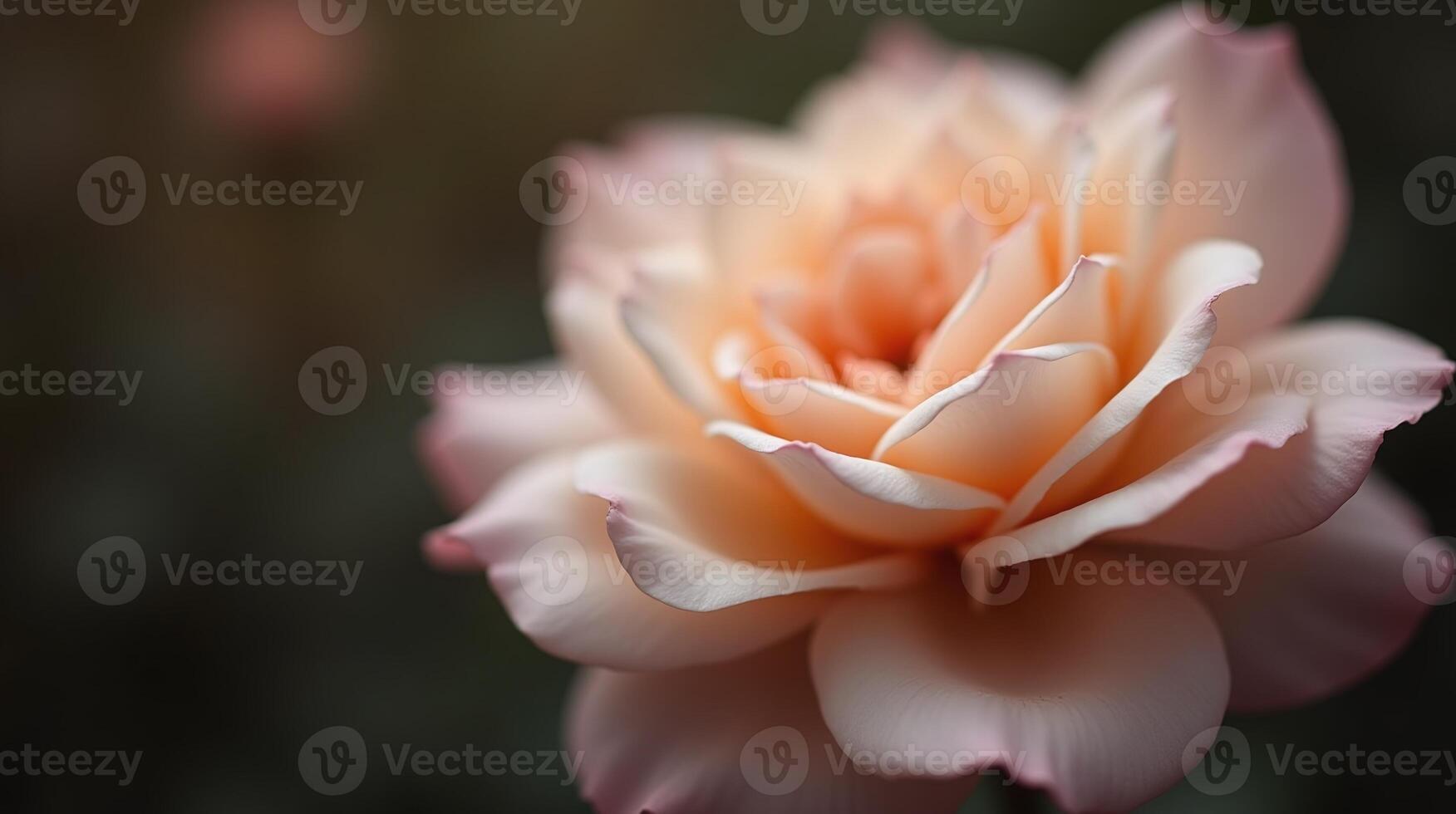 A beautifully bloomed rose, its petals gently opening. photo