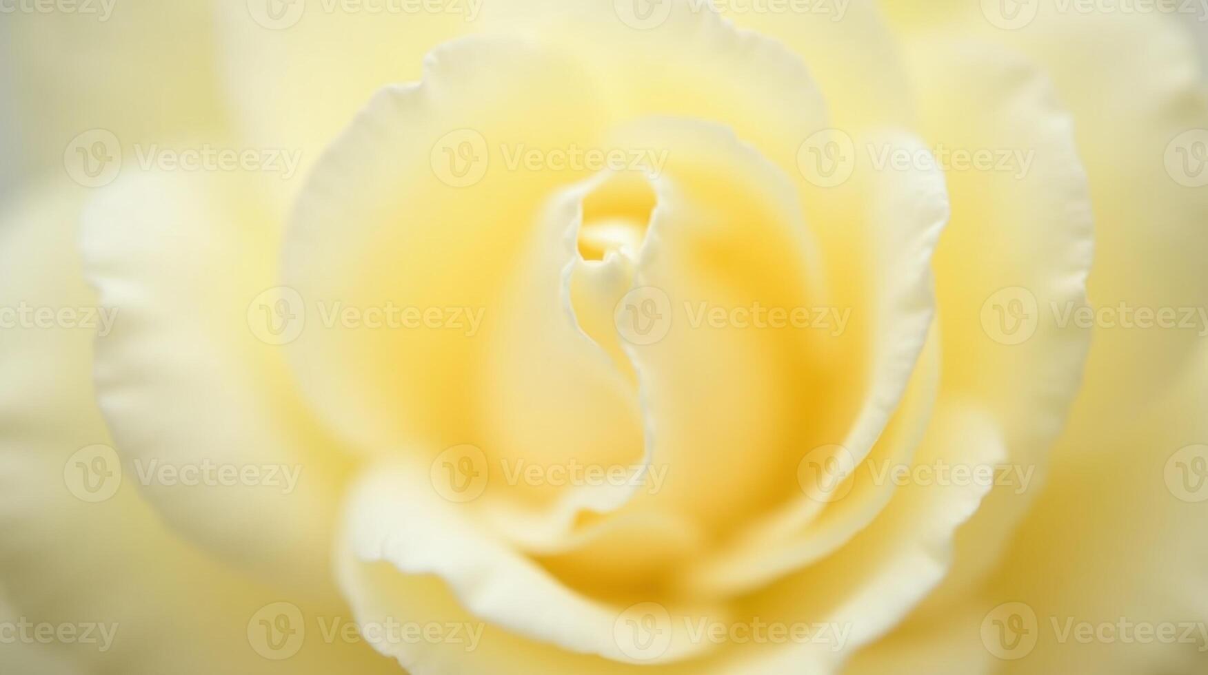 Delicate yellow petals gently unfurl, enhancing the serene beauty. photo