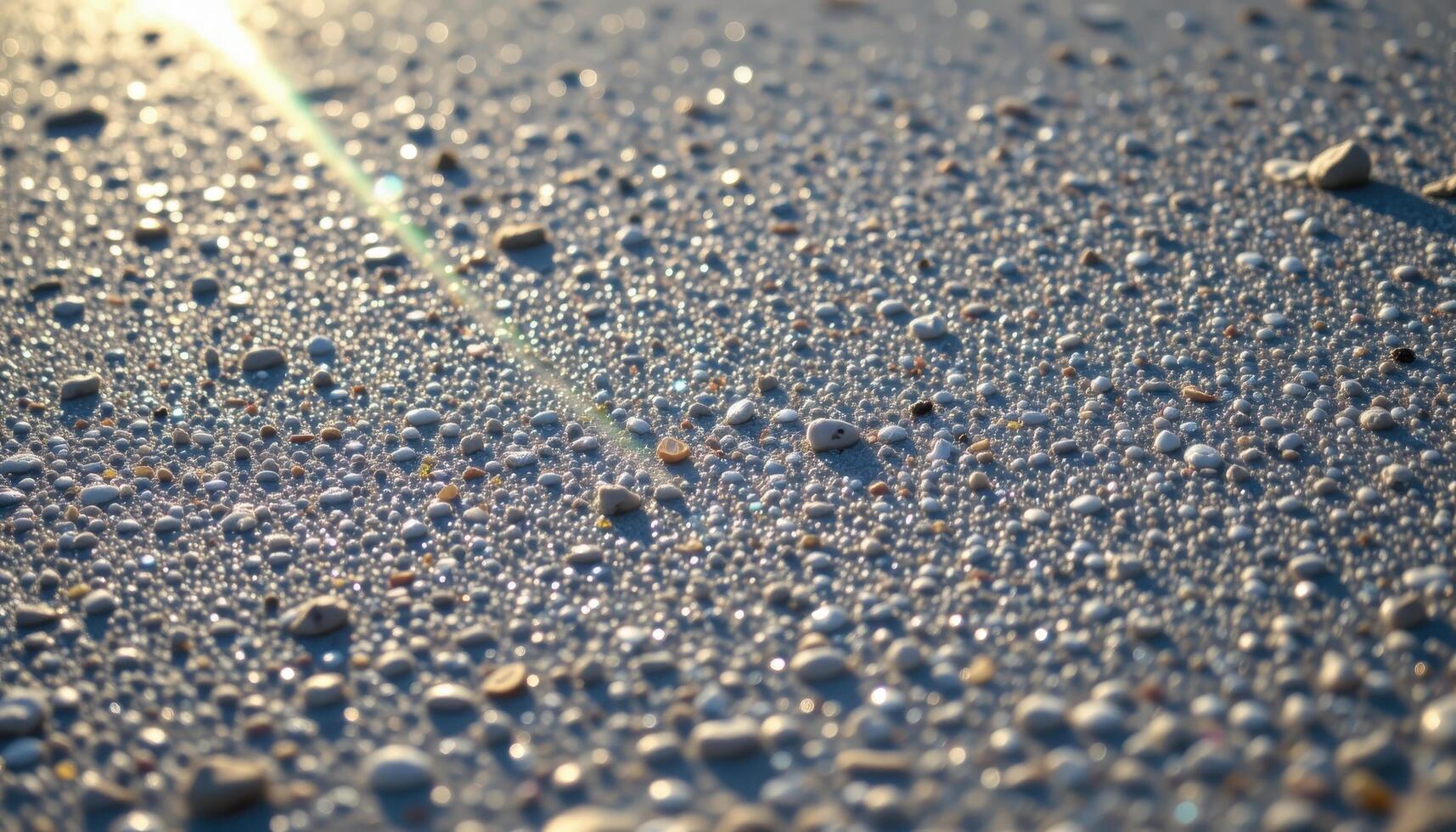 sunlight bouncing off grains of white sand. photo