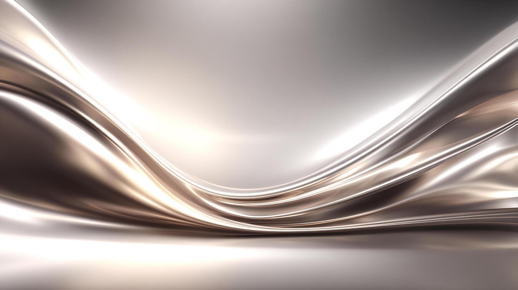 Luxurious background with smooth flowing wave photorealistic textures photo