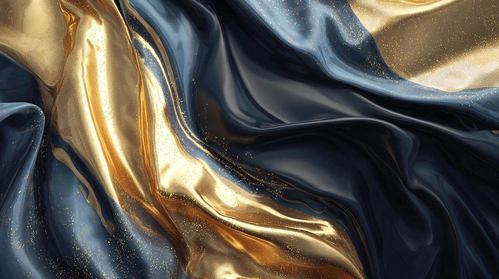 Photorealistic luxury background showing detailed smooth wave patterns photo