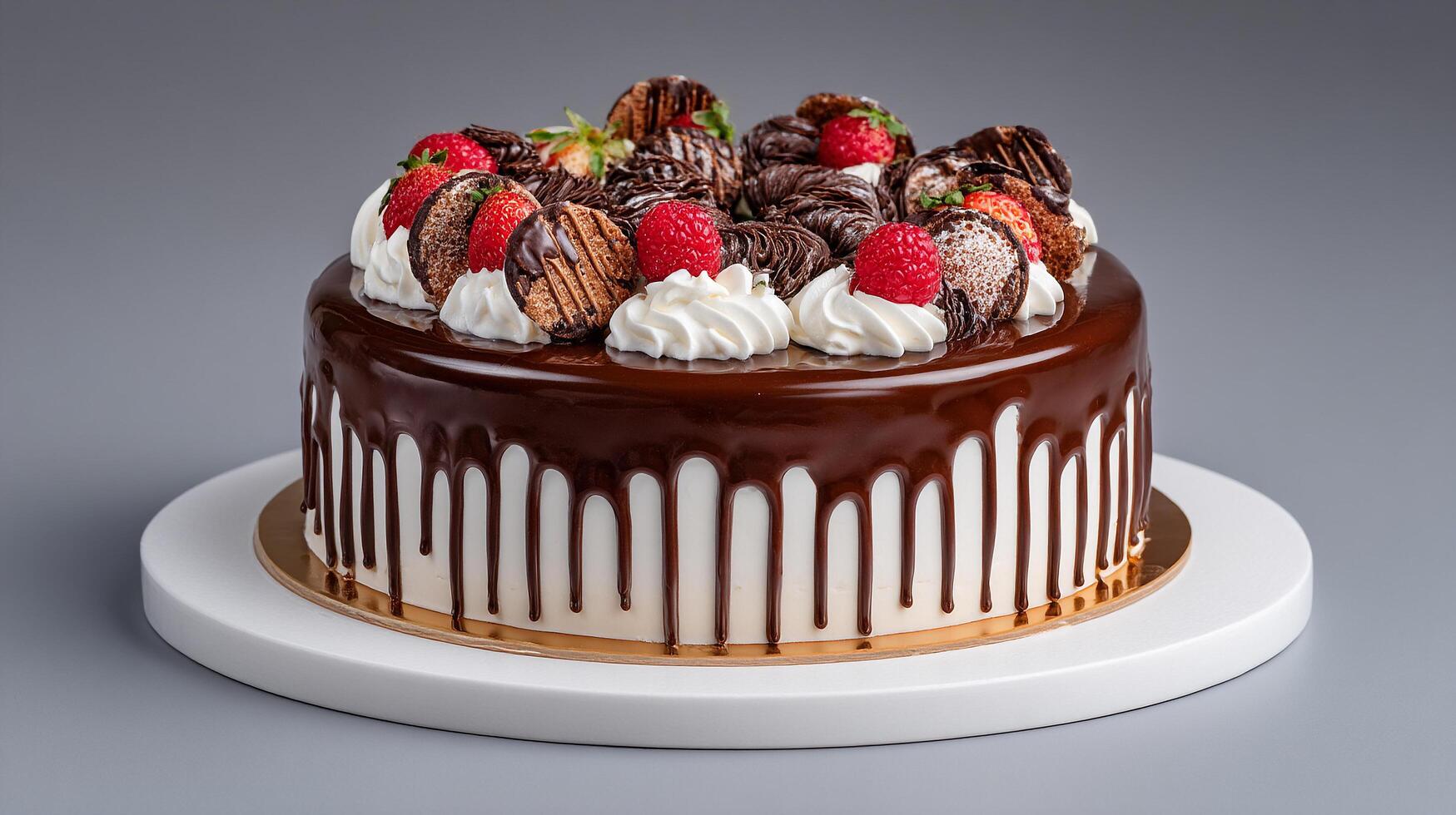 Close up food photo showing textured cake layers