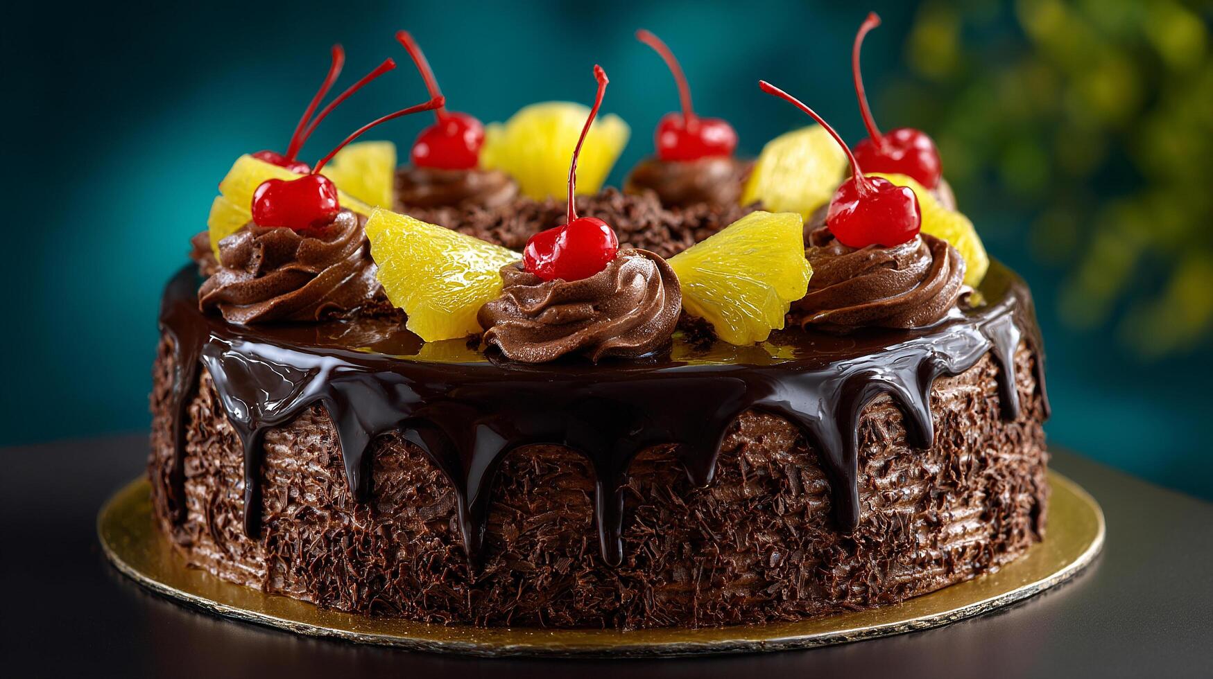 Crisp studio photo of a cake with smooth frosting