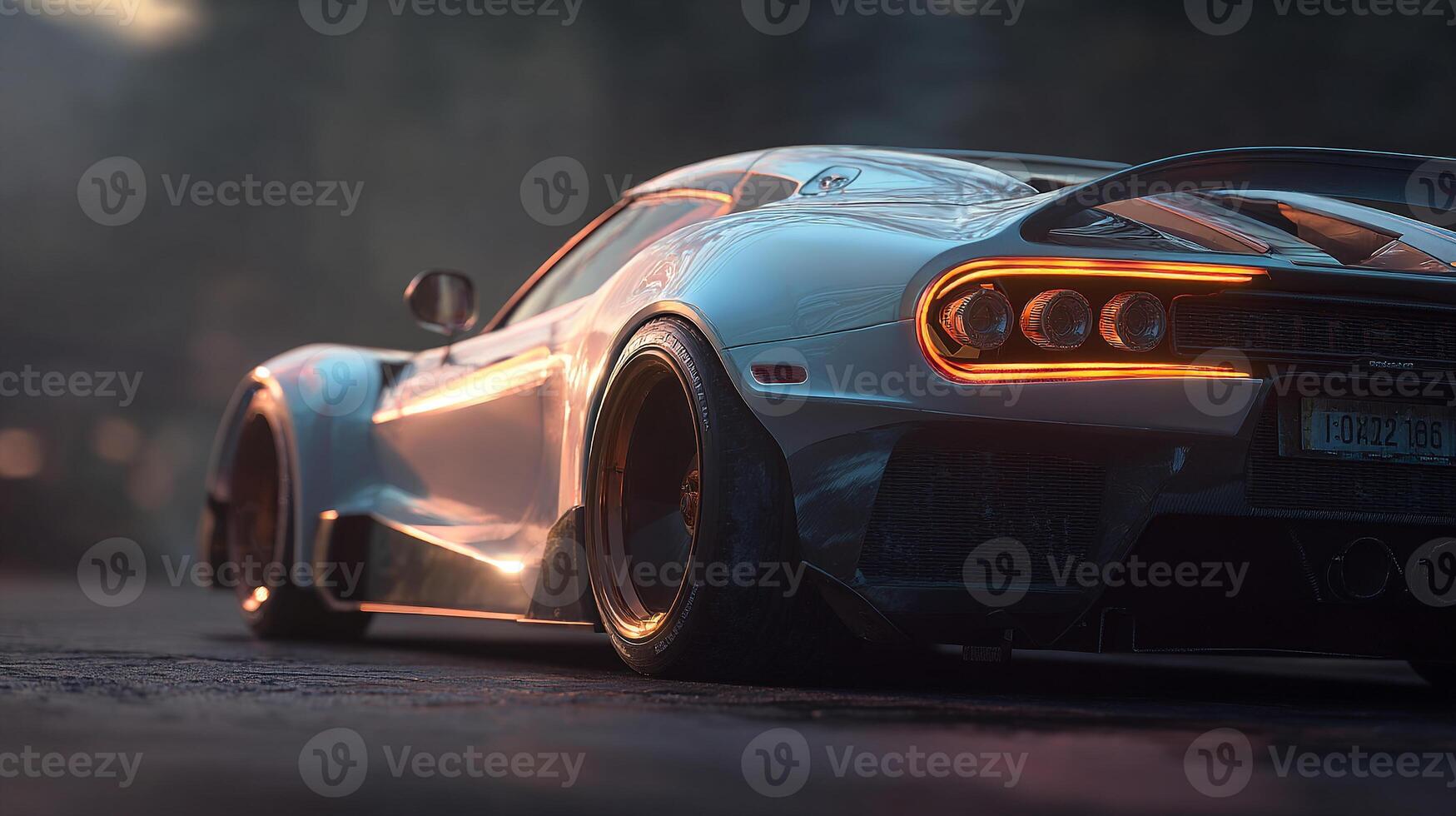 Artistic auto photography in sunny environment photo