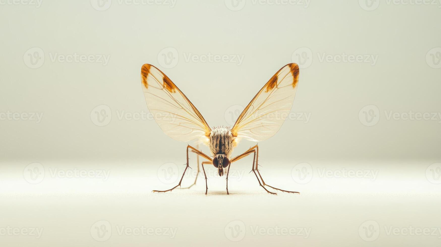 A close up studio shot of a delicate insect butterfly photo
