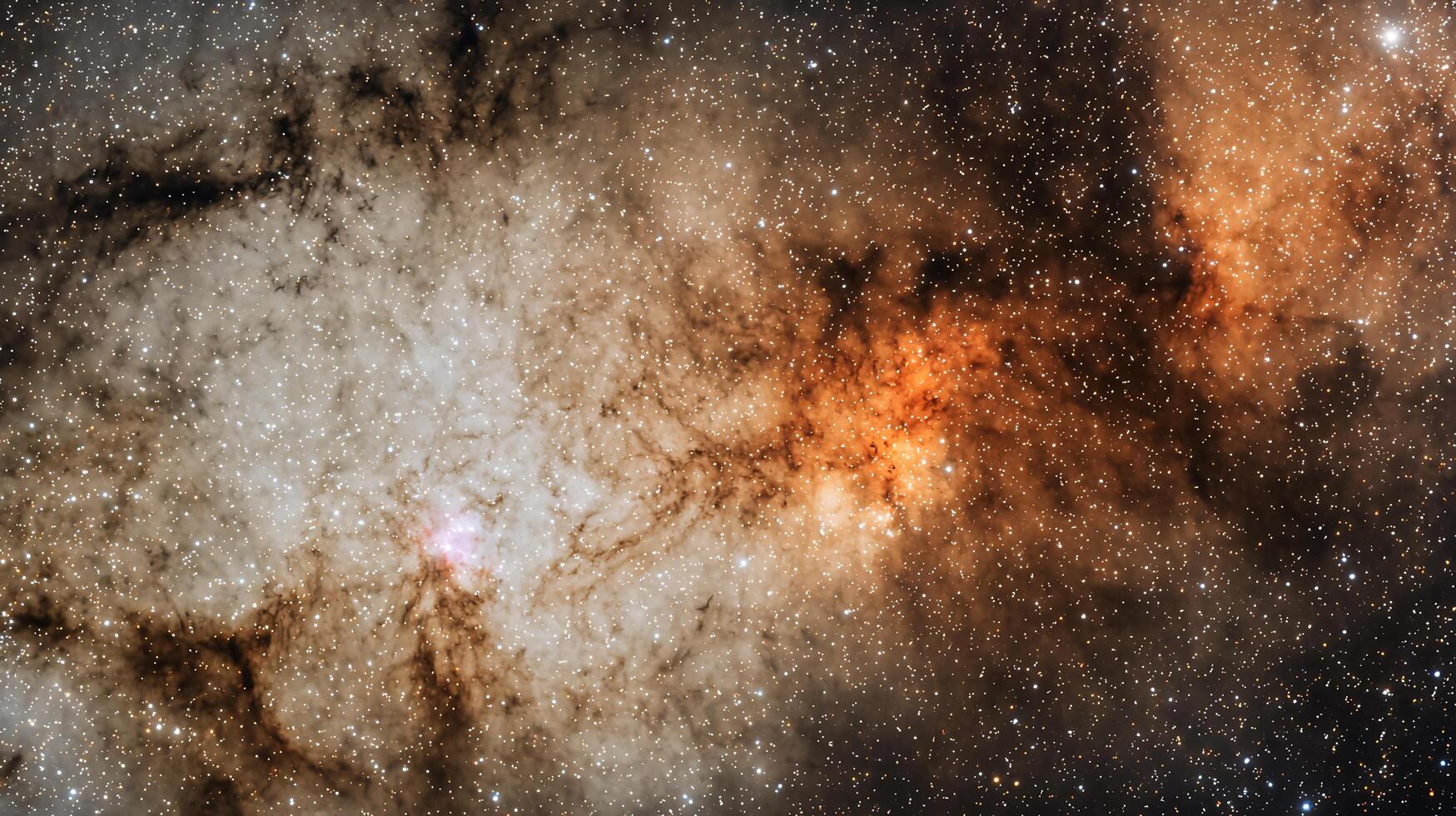Celestial Nebula A Stunning Image of Cosmic Dust and Stars. photo