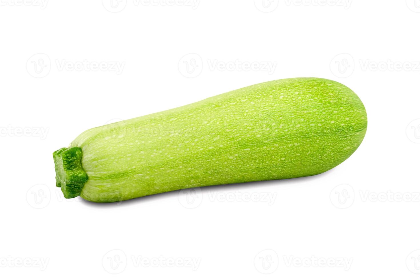 Zucchini isolated on a white background. Close-up. photo