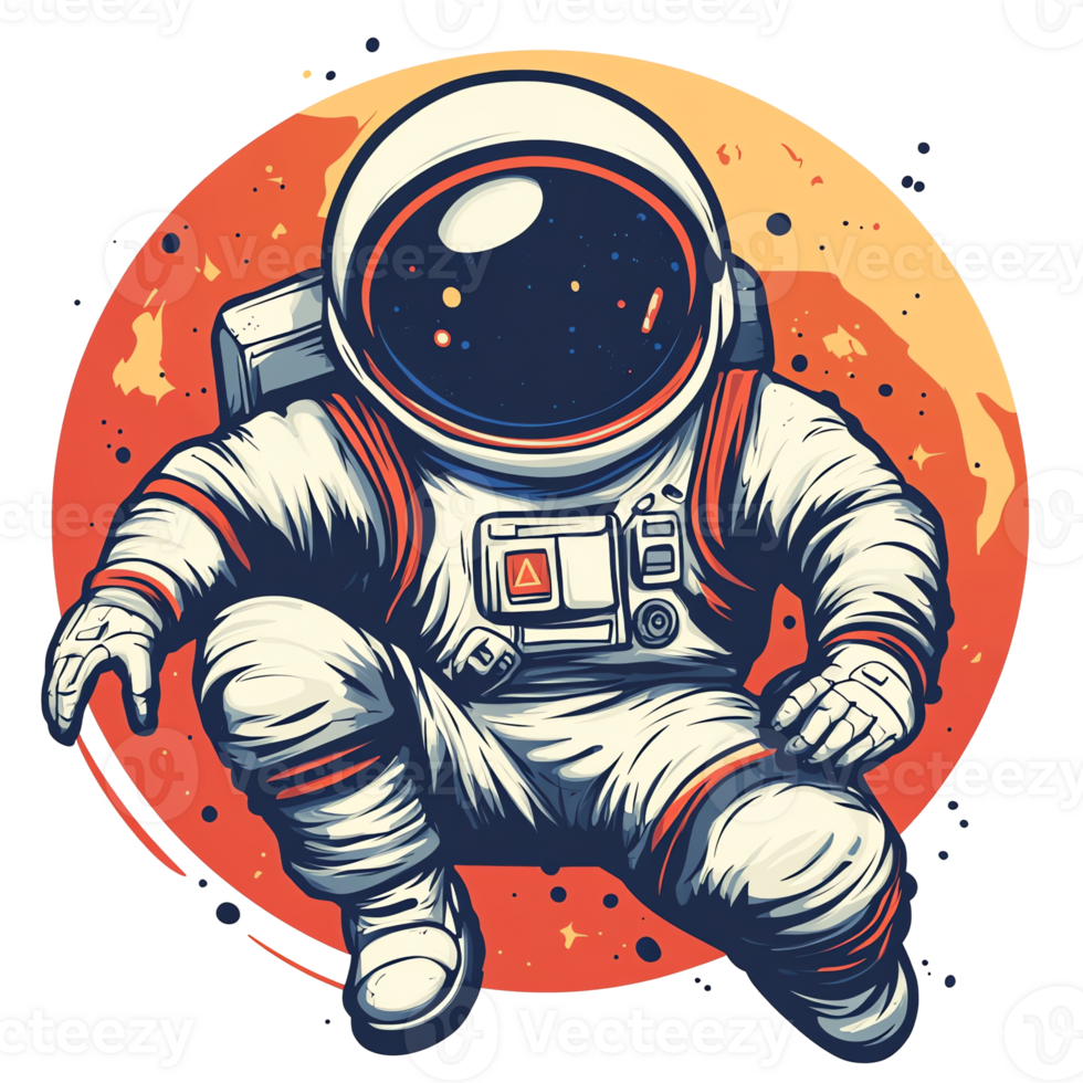 Illustration Astronaut Space Suit Galaxy Exploration Planet Universe Spaceship Outer Space Rocket Science png